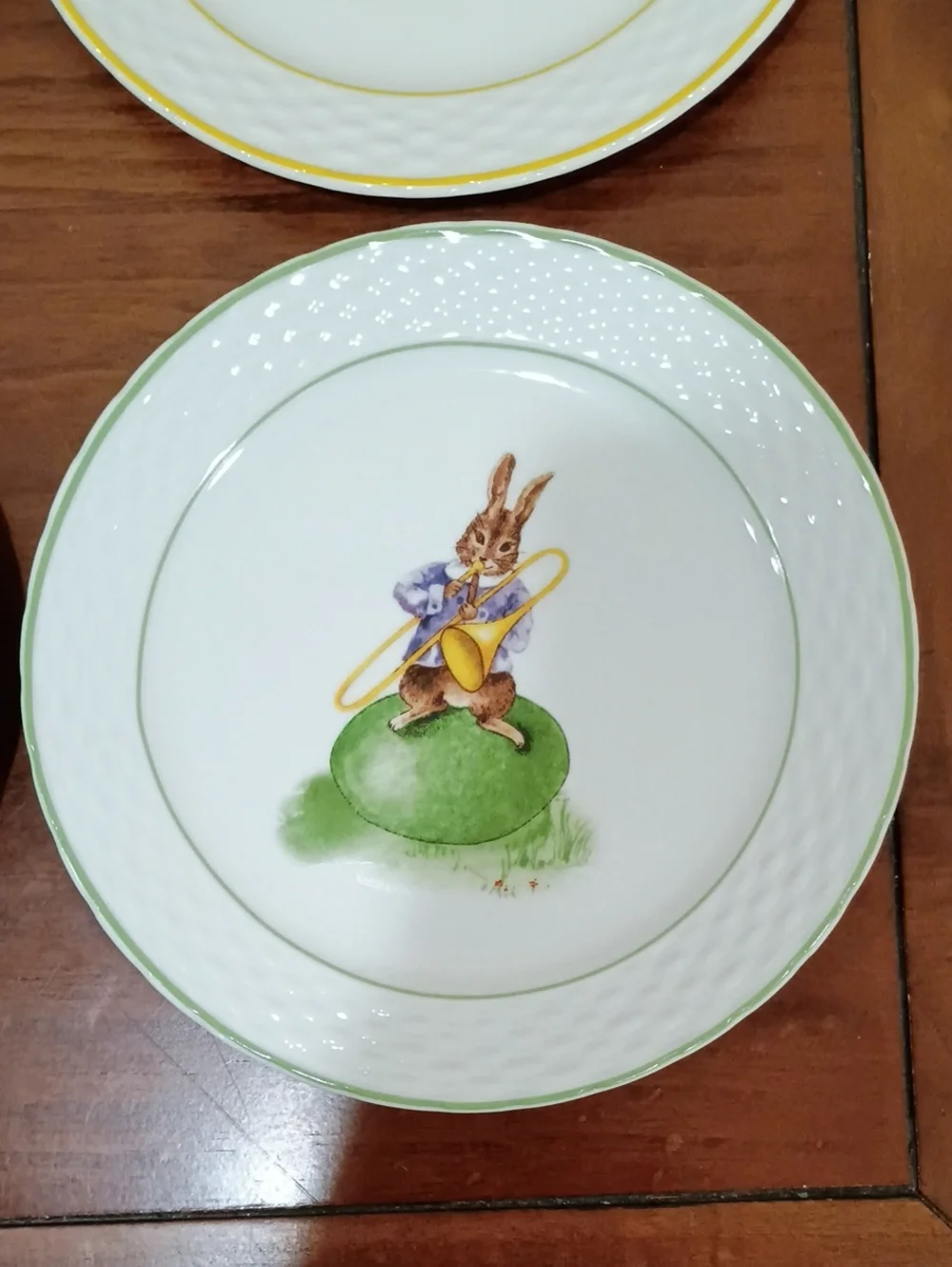 Williams-Sonoma Bunny Band Dessert Plates, Set Of 4